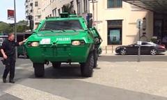this is how the german police rolls when protecting barack obama [video]