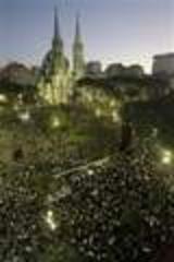 Protesters fill the streets in Brazil’s biggest city