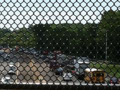 Highway Construction Snarls Traffic In Greenwich