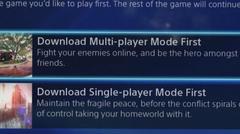 Sony lets you download multiplayer mode first for PS4 games